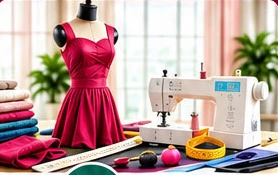 Dressmaking and tailoring workspace