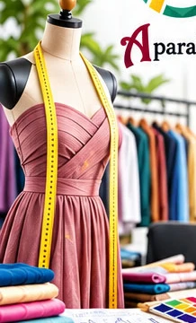 Fashion design mannequin and materials