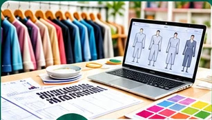 Apparel merchandising workstation